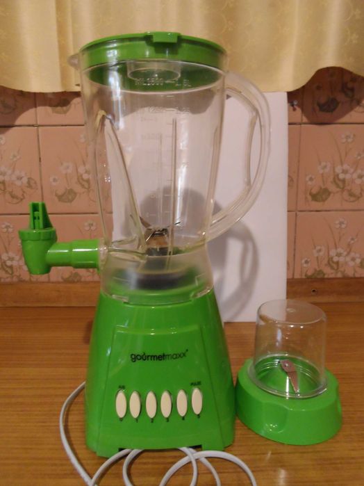 Blender kielichowy + młynek Gourmet czyli mikser 2w1