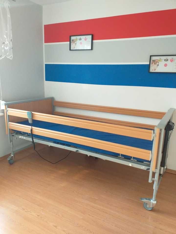 Łóżko rehabilitacyjne medyczne na pilota Kraków - faktura