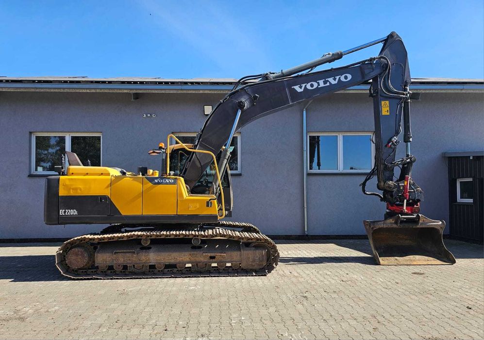 VOLVO EC220 DL Rototilt Inexator GPS 3D Leica Głowica Obrotowa ROTO