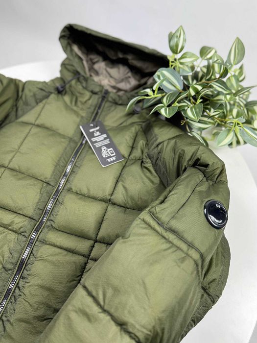 Пуховик C.P. Company Black Green
