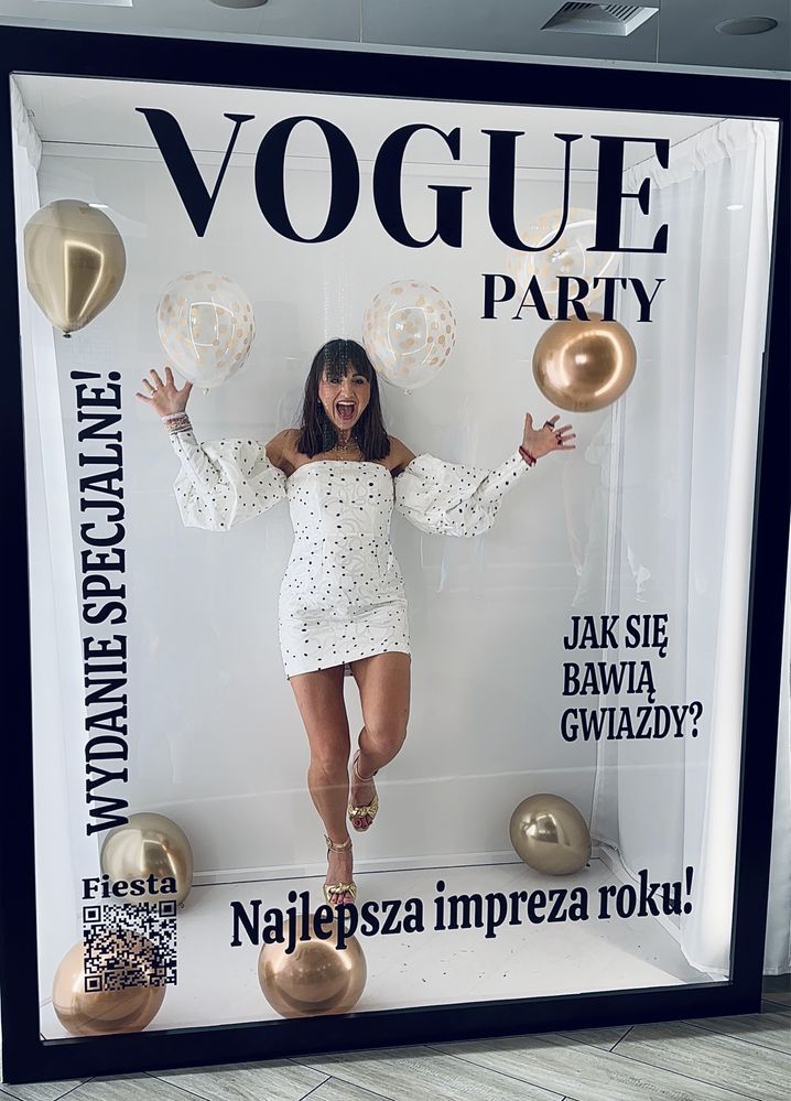 Fotobox Fotobudka PhotoBox Vogue Party WYNAJEM!