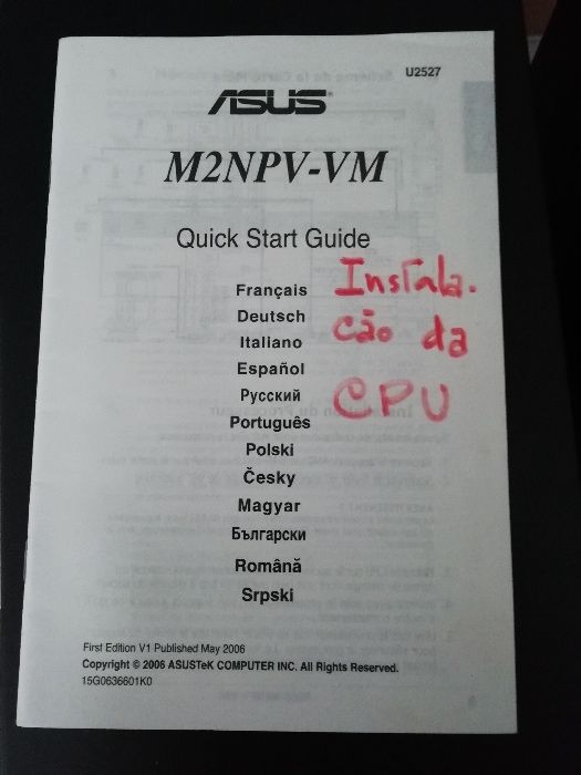 Computador, monitor, teclado e rato ASUS