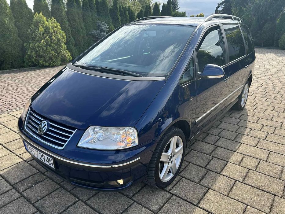 Volkswagen Sharan Benzyna 1.8 t 150 ps 7 osobowe automat tempomat climatronic polecam