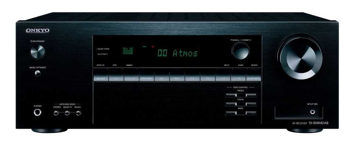 Onkyo TX-NR494 Amplituner 5.1 Kino Domowe SKLEP RATY 0%