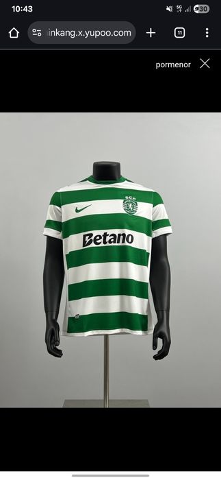 T-shirts de variadíssimas equipas e seleções