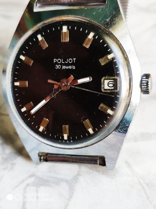 Часы Poljot (Полет), автоподзавод, USSR, гарантия