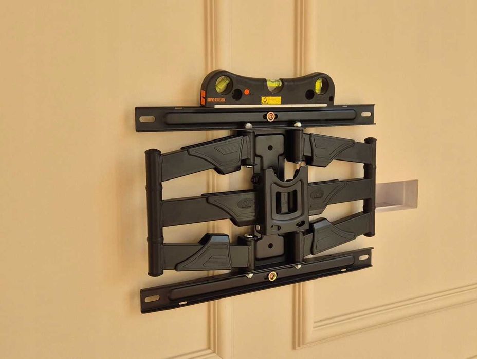 NOWY !! Obrotowy uchwyt do telewizora 45–75 cali z zestawem montażowym