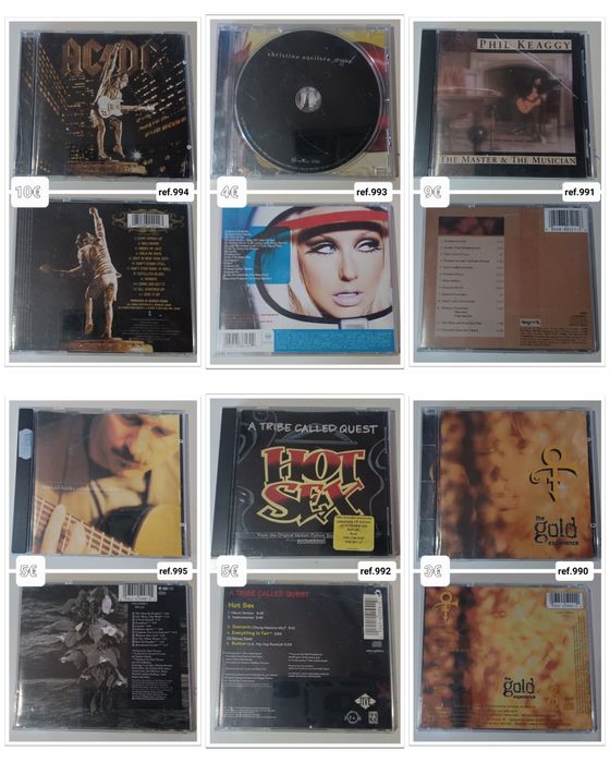 Coleção de CD's , edições especiais e de colecionador