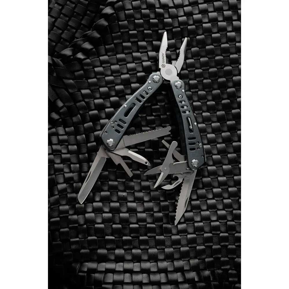Мультитул Multi Tool Ganzo G203 (24 в 1) з набором біт в чохлі