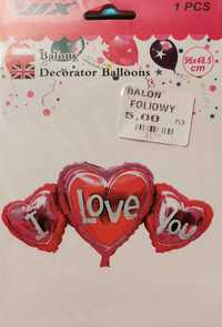Balon foliowy I LOVE YOU
