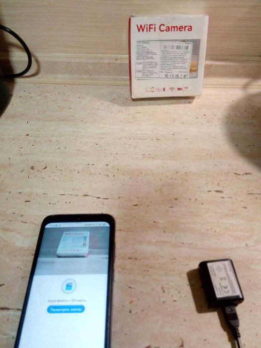 Wi-Fi камера маленького размера для наблюдения за ребенком, офисом...