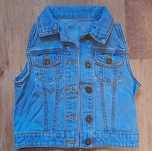 bezrękawnik jeans f&f 122