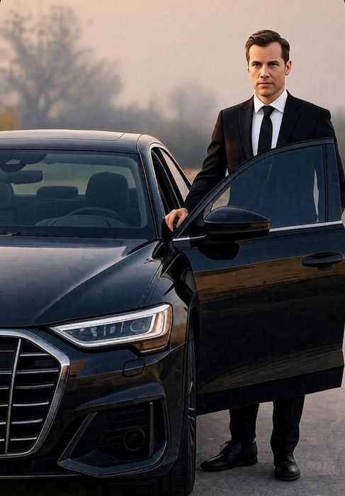 Prywatny kierowca Poznań transfer lotniskowy kierowca VIP Transporter
