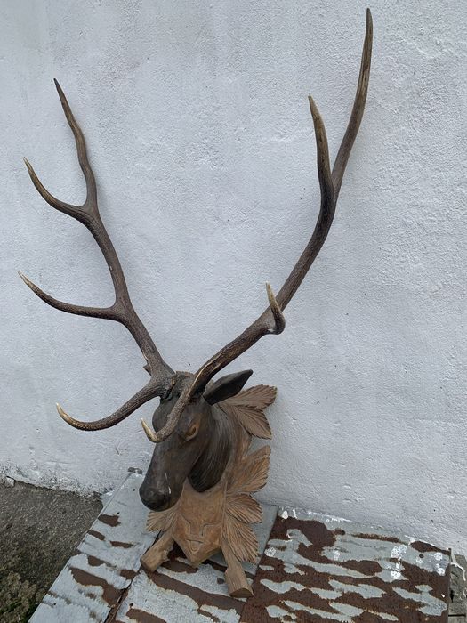 Сувенір із натуральних рогів оленя