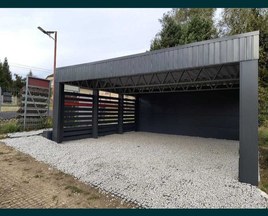 Wiata samochodowa, zadaszenia, garaż, carport, hala, konstrukcja