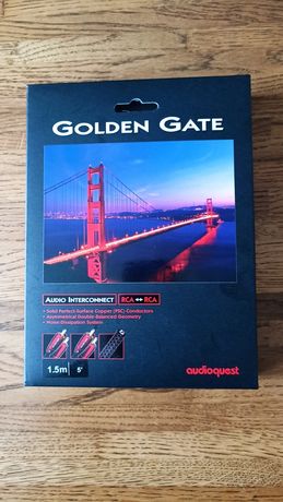 Audioquest Golden Gate RCA-RCA 1,5м Кабель межблочный