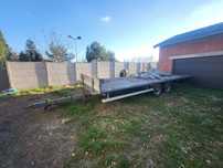 Sprzedam przyczepę ciężarową 7,7m x 2,40m gniotpol,  tiny house