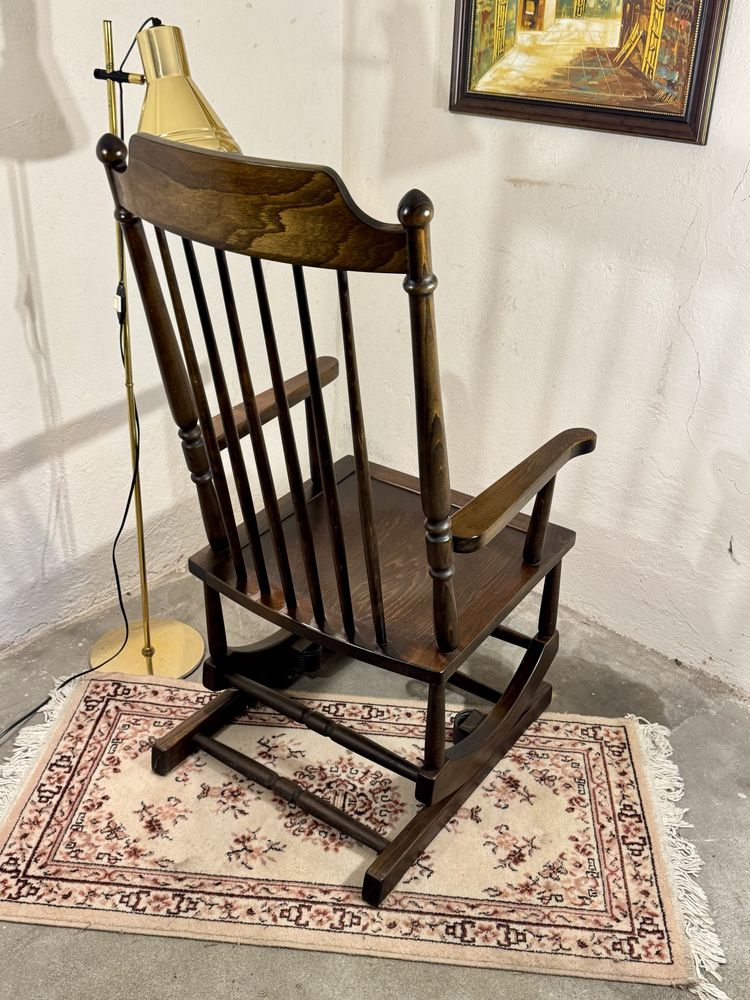 Fotel bujany - vintage Szwecja