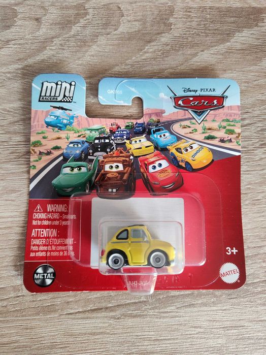 Luigi Cars Disney mattel mikroauta mini racers auta