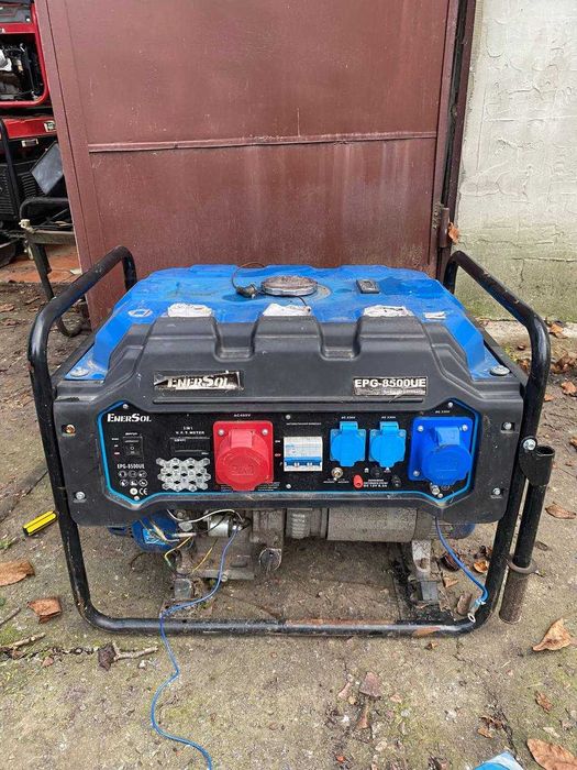 Генератор EnerSol epg-8500UE , Б/у, стабильно четко работает