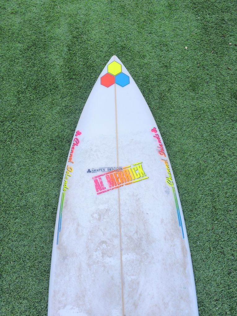Prancha surf 6'0 channel islands al merick twin fin