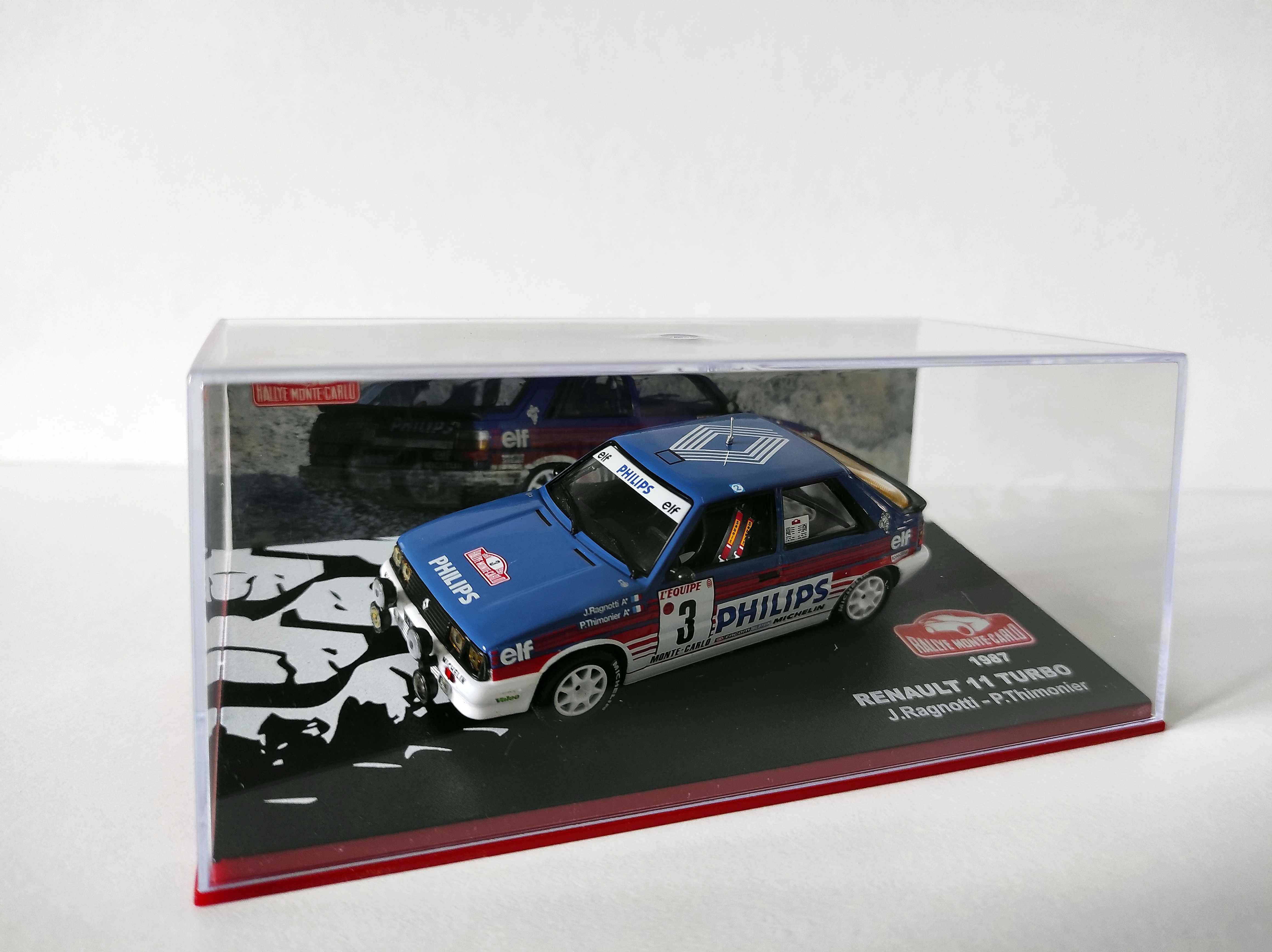 Renault 11 Turbo Rally Monte Carlo 1987 J. Ragnotti - P.Thimonier 1:43