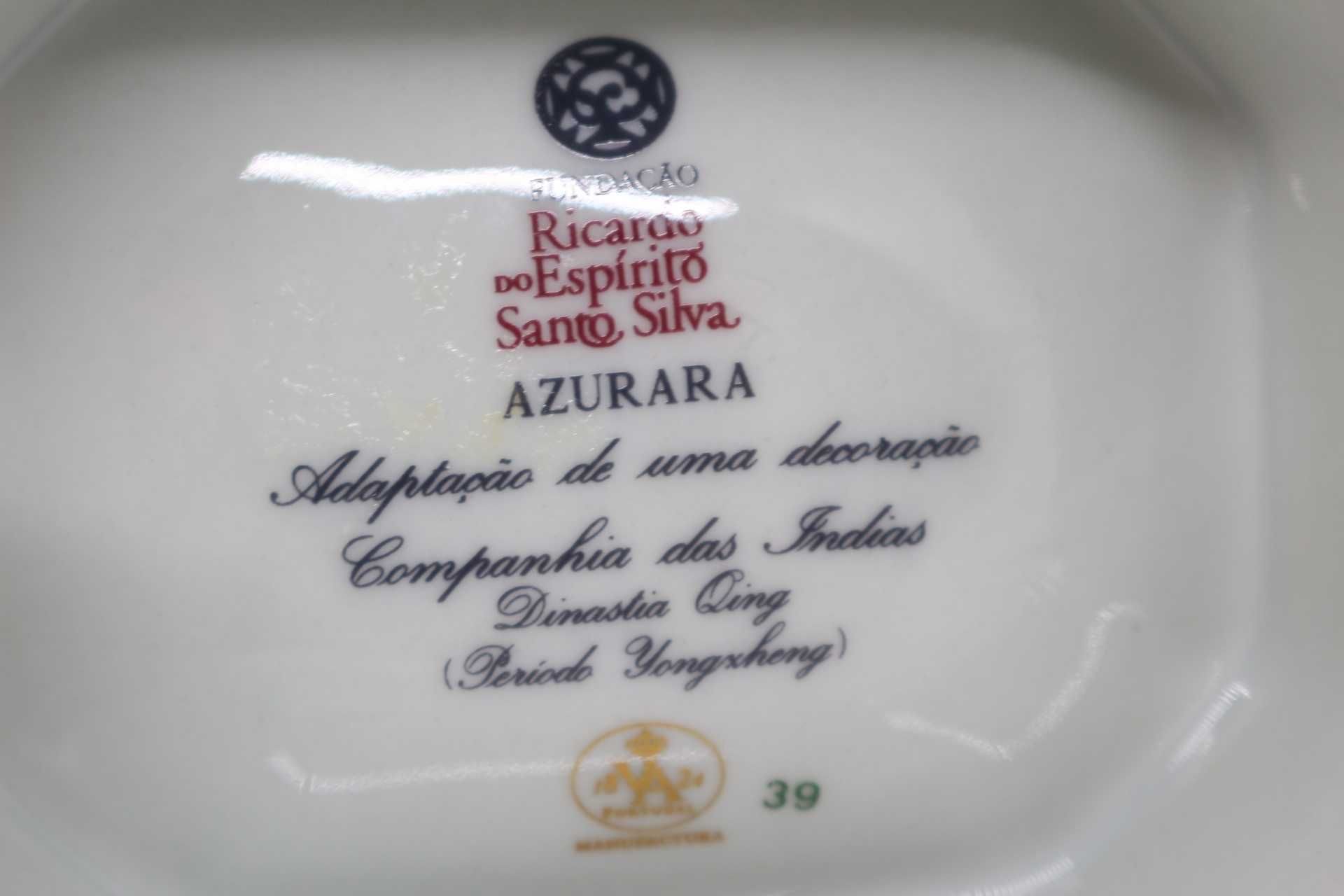 Saleiro Coleção Azurara Vista Alegre Companhia Índias 1992