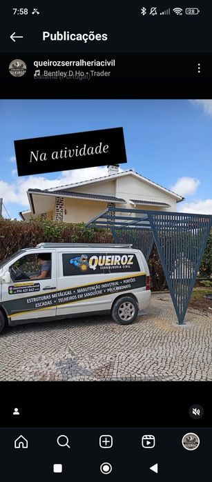 Telheiros metálicos