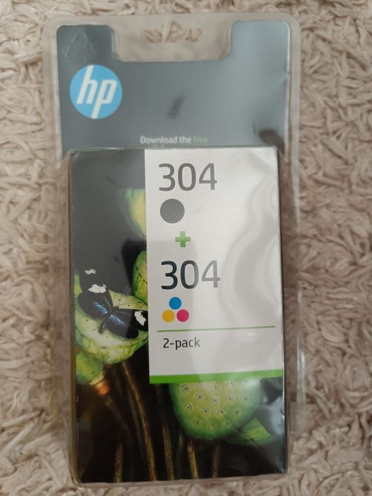 Tusze do drukarki HP 304 czarna podwujne