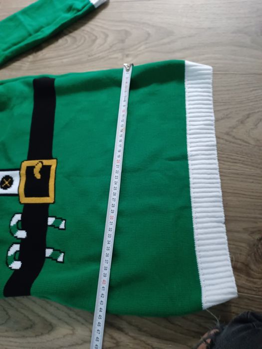 Sweter świąteczny pomoc Mikołaja kobieta