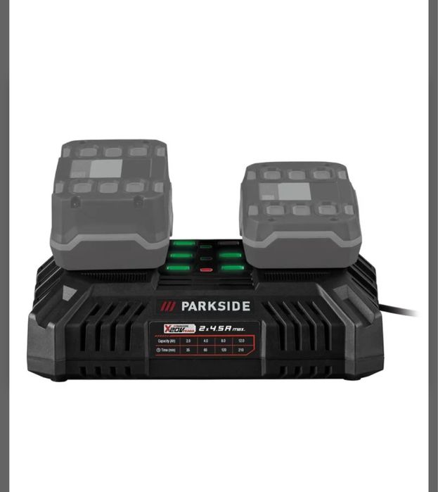 Carregador Duplo Pakside NOVOS