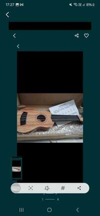 Ukulele mała gitarka 35 cm nowa