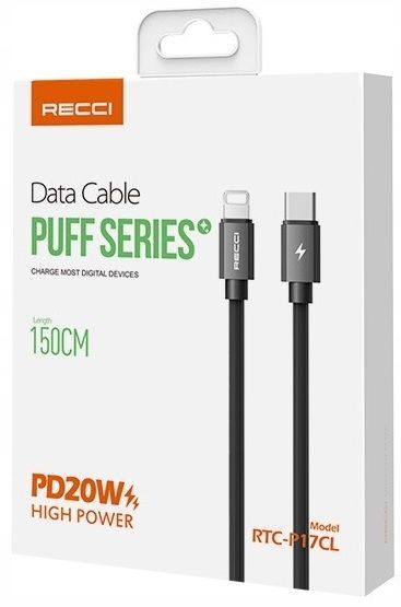 Kabel Lightning - Usb C Przewód 20W Pd 1,5M Do Ładowania Do Iphone