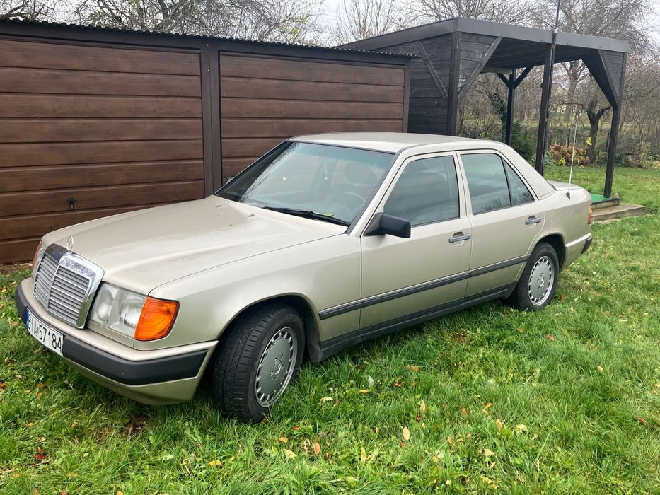 Mercedes W124, 2,6 benzyna, 1987 rok, klimatyzacja, alufelgi, 160 KM