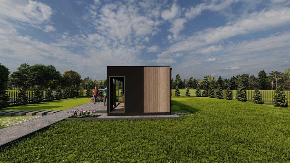 Dom Domek modułowy mobilny BEZ POZWOLENIA zezwolenia zgłoszenia Altana