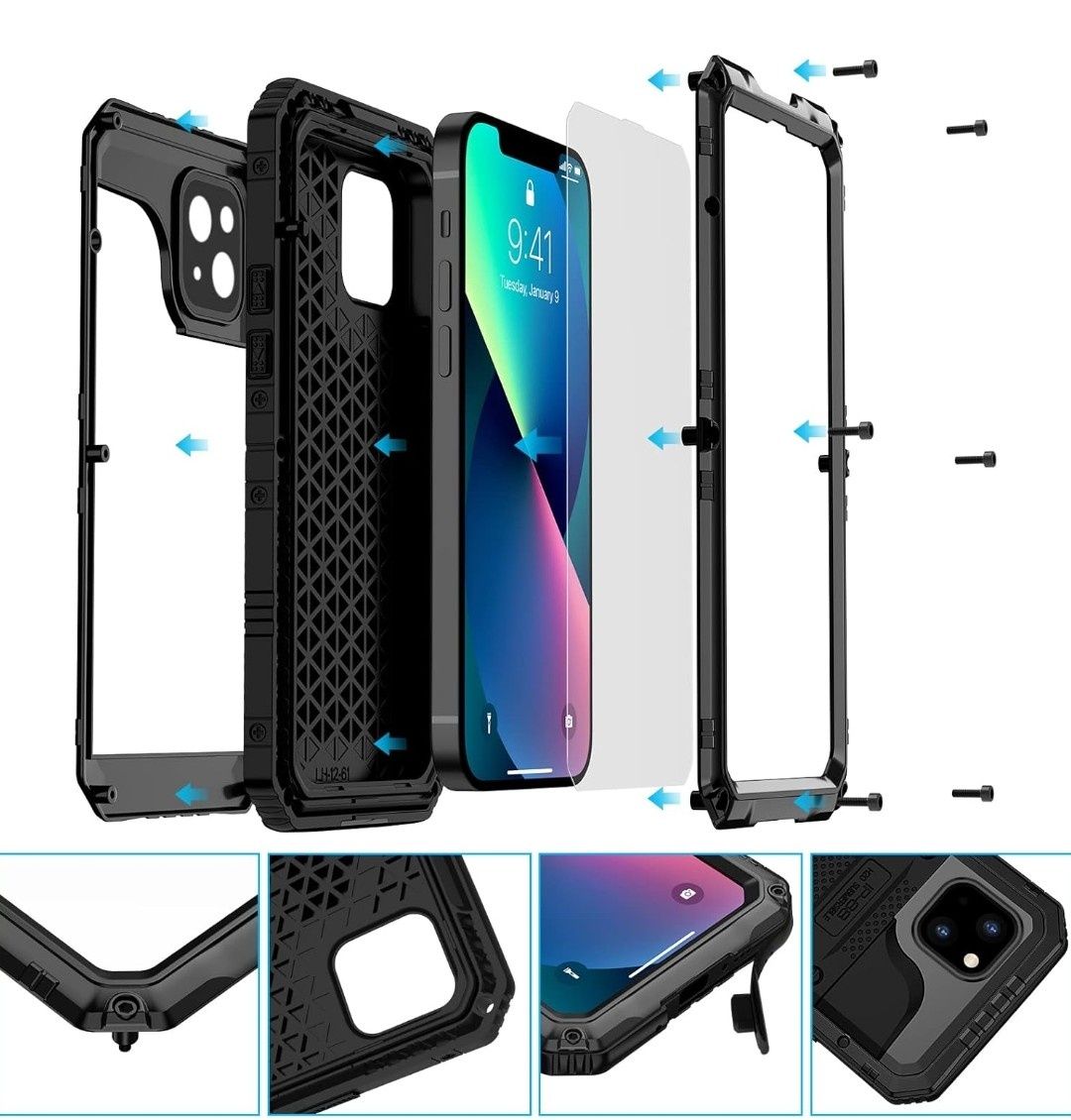 Seacosmo Wodoszczelne etui na iiPhone 13