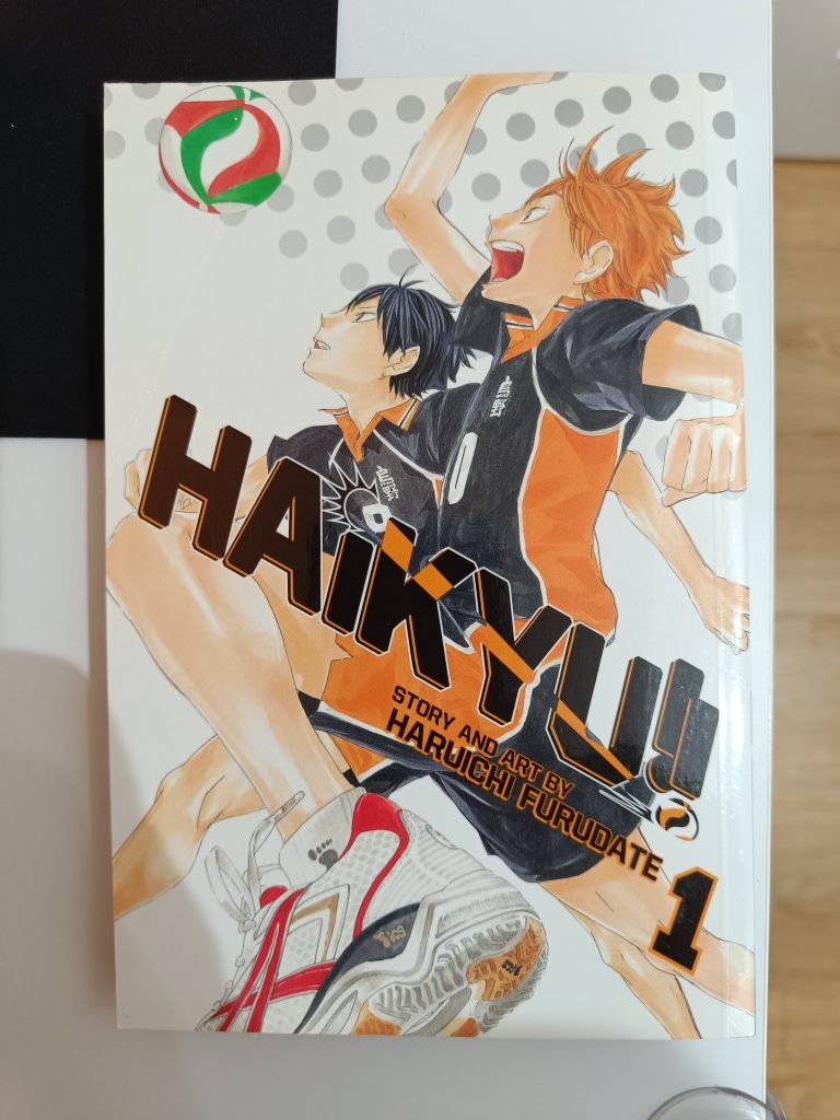 Manga Haikyu 1 po angielsku