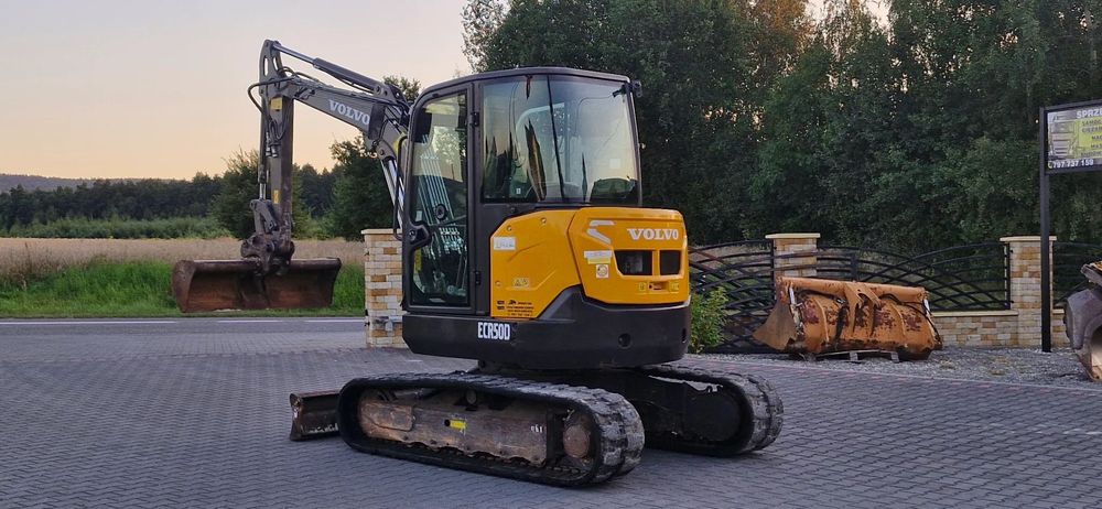 Volvo ECR 50D/ Maszyna sprowadzona/  Minikoparka Volvo tj CAT Kubota