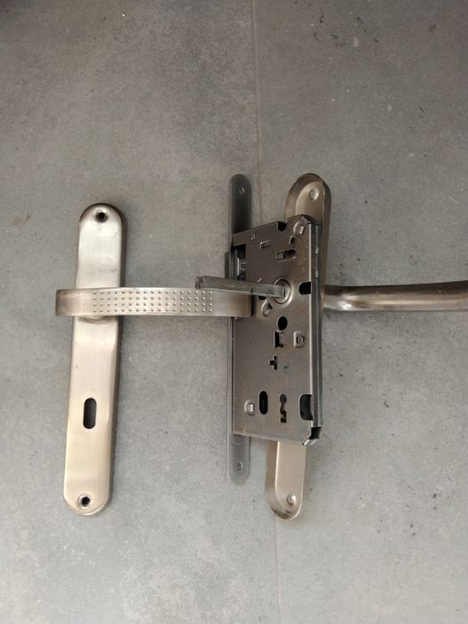 Klamka do drzwi wew bez klucza 7szt.