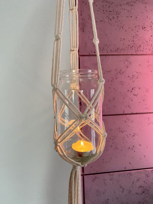Lampion/świecznik dekoracyjny na taras lub balkon