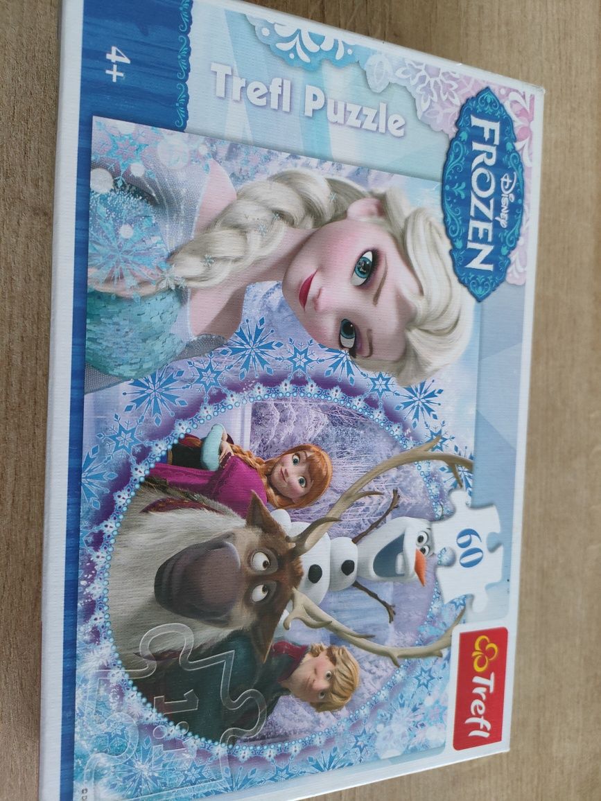 Puzzle Kraina Lodu +4