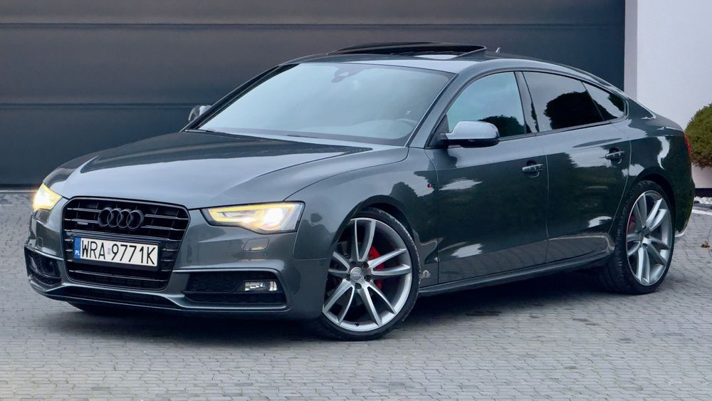 Audi A5 Sportback 3.0 TDI (245 KM) Quattro * S-line * ACC *Kamera*Navi*4x podg. fotele*