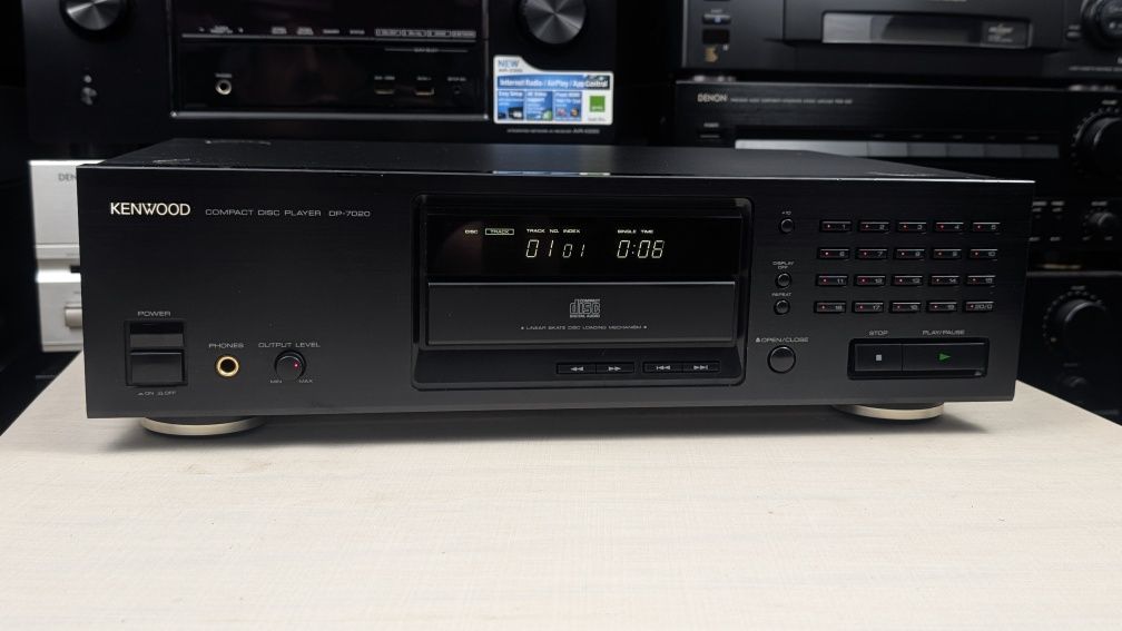 Kenwood DP-7020 Wysokiej klasy odtwarzacz płyt CD vintage