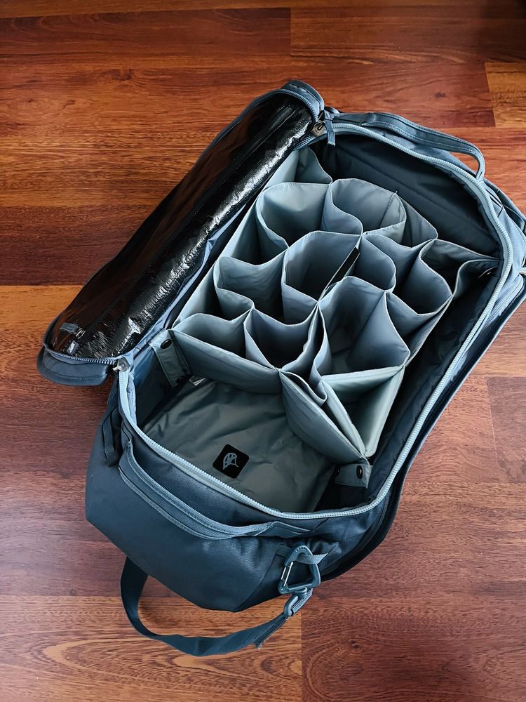 Torba rowerowa podróżna THULE 55L RoundTrip Mid Blue organizer sakwa