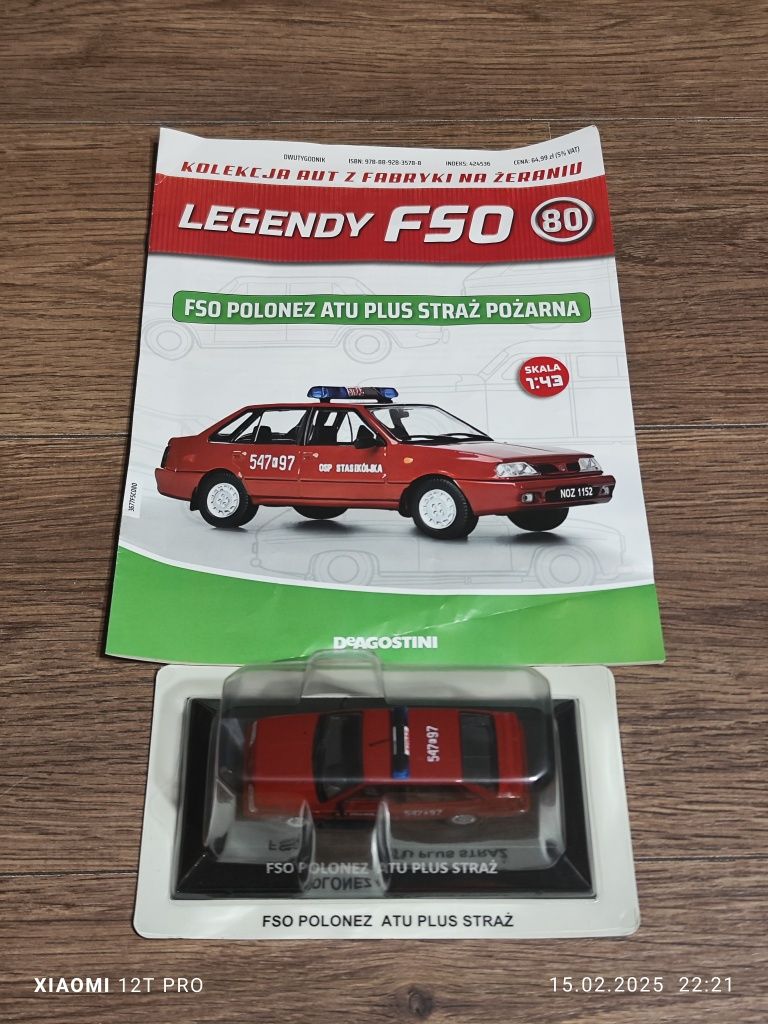 Polonez Atu Plus Straż skala 1:43