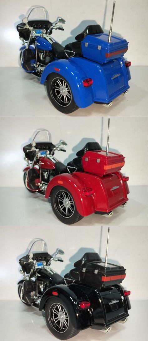 Harley-Davidson Tri Glide Ultra модель мотоцикла 1:14 металл звук свет