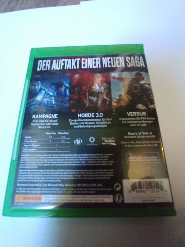 Gears of war 4 xbox napisy pl