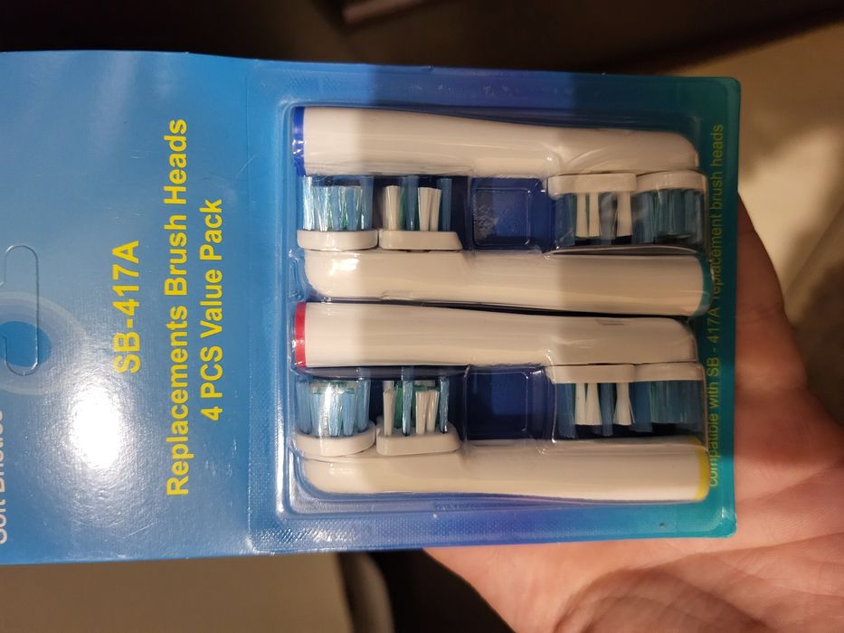 Насадки Oral-B Dual Clean (4 шт.) для електричної зубної щітки