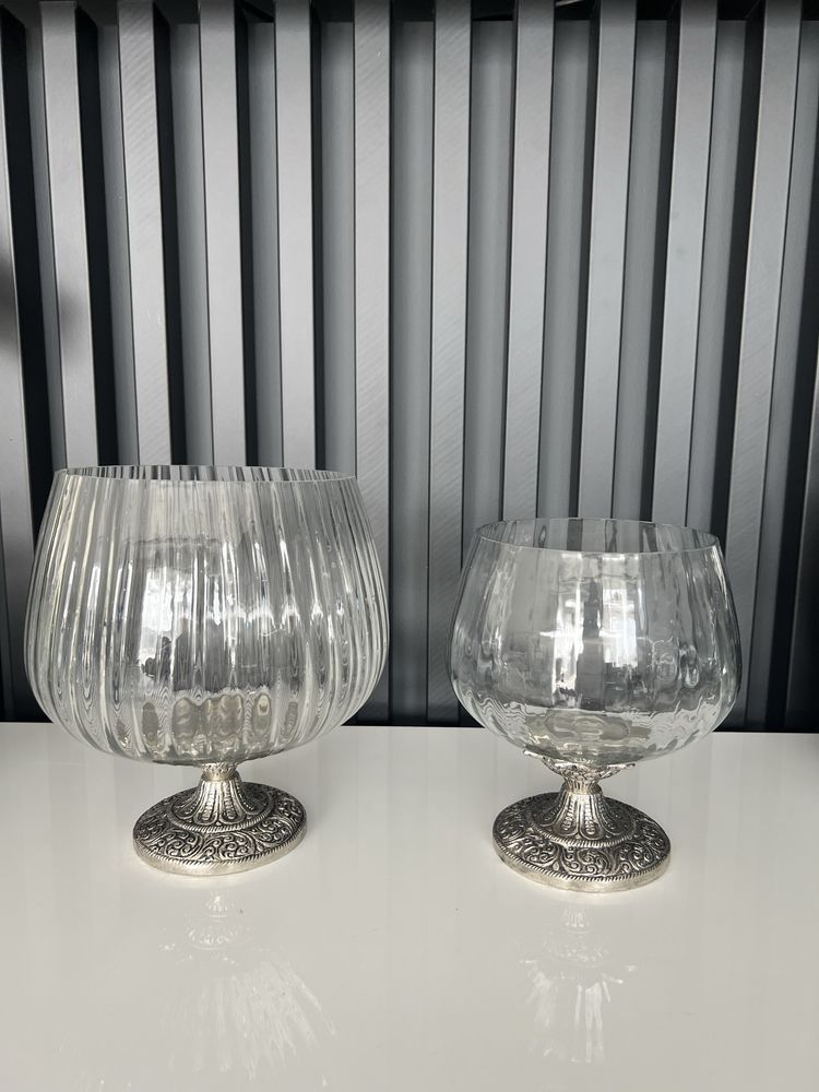 Wazon szklany osłonka szklana dekoracja