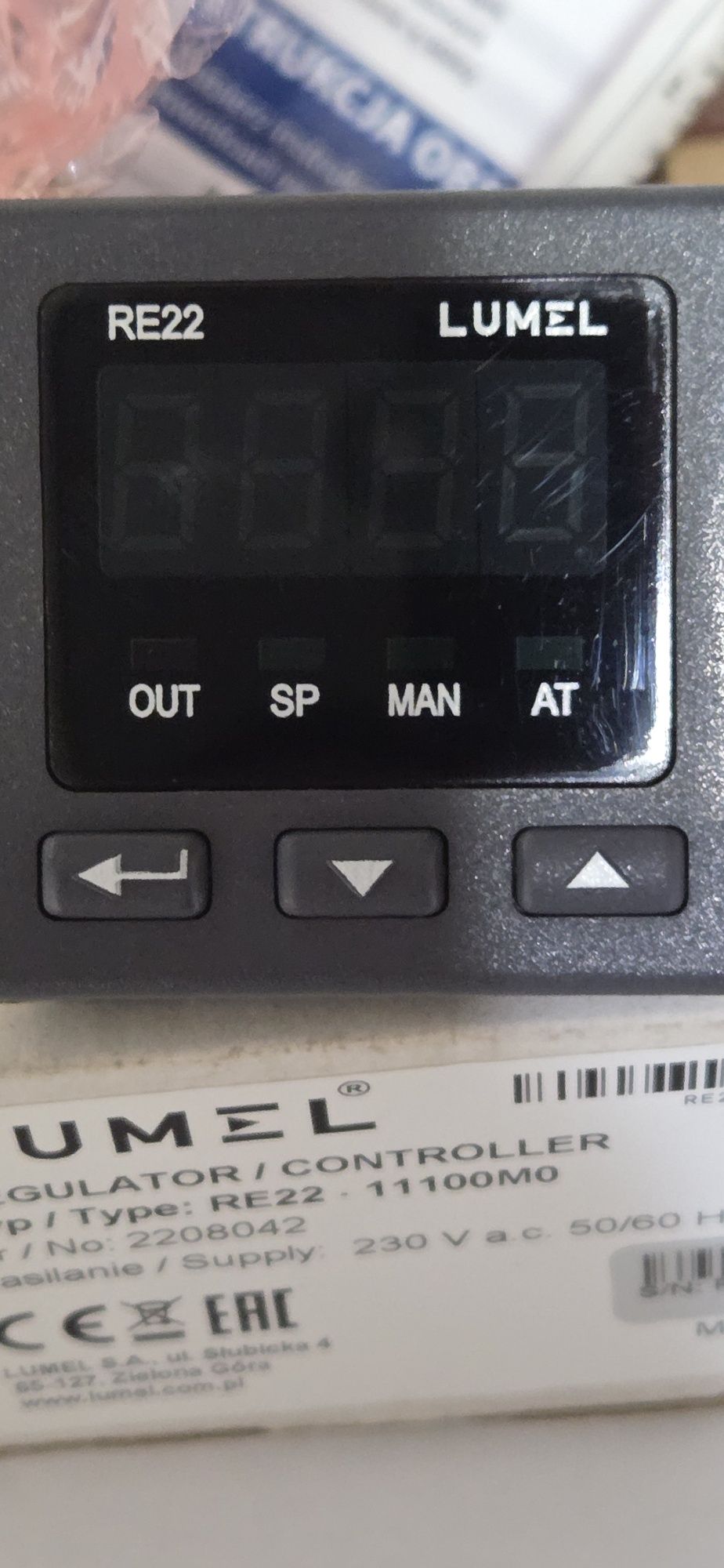 Lumel RE22 regulator temperatury